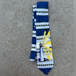 Eagles Wings Christian Bible Verse John 3:16 Tie 100% silk necktie preloved 56”